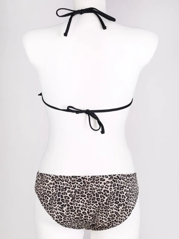 Strój kąpielowy dziewczęcy dwuczęściowy, czarny, Yoclub