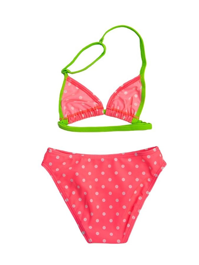 Strój kąpielowy dziewczęcy dwuczęściowy, różowy, Mariss