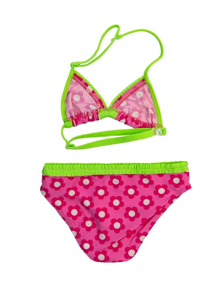 Strój kąpielowy dziewczęcy dwuczęściowy, różowy, Mariss
