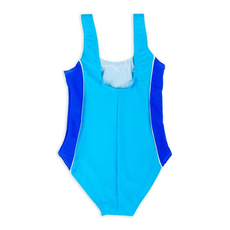 Strój kąpielowy dziewczęcy jednoczęściowy, niebieski, Mariss