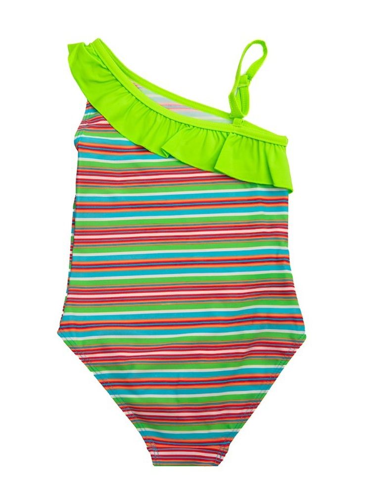 Strój kąpielowy dziewczęcy jednoczęściowy, zielony, Mariss