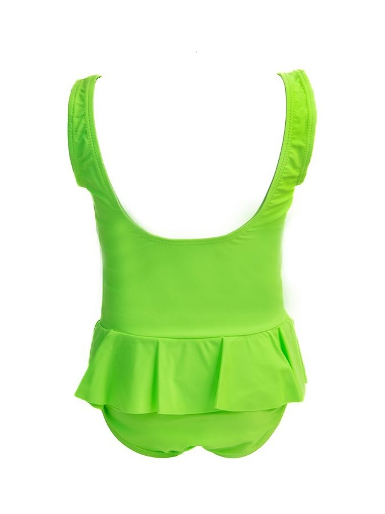 Strój kąpielowy dziewczęcy jednoczęściowy, zielony, Mariss