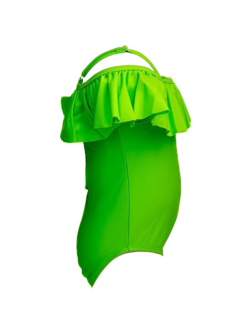 Strój kąpielowy dziewczęcy jednoczęściowy, zielony, Mariss
