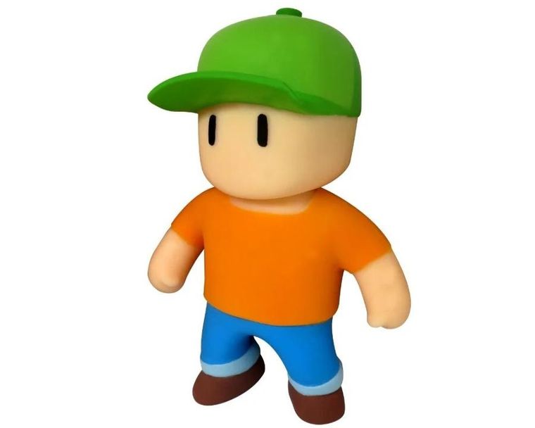 Stumble Guys, Gumostwory, Mr Stumble, Dynamitron, Banana Guy, zestaw figurek rozciągliwych, 3 szt.