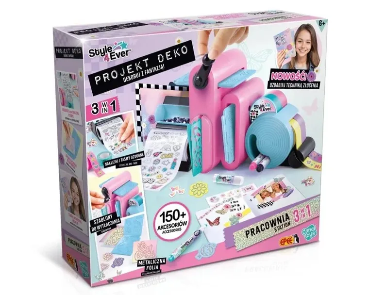 Style4Ever, Projekt Deko, Pracownia 3w1, zestaw kreatywny