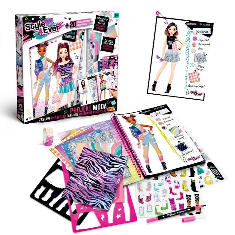 Style4Ever, Projekt Moda, Portfolio, zestaw kreatywny