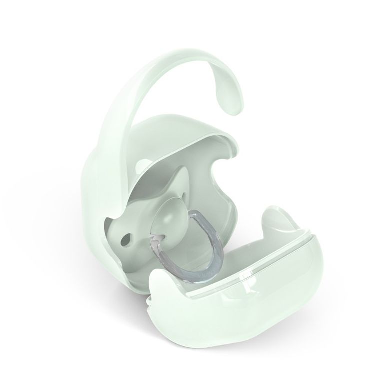 Suavinex, Birdies, etui na smoczek, miętowe