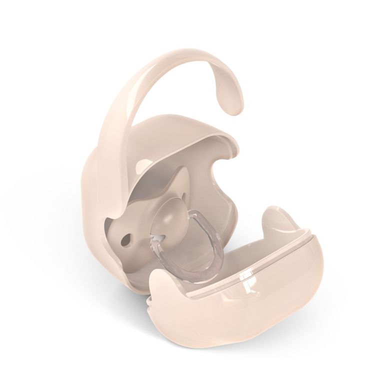 Suavinex, Birdies, etui na smoczek, różowe