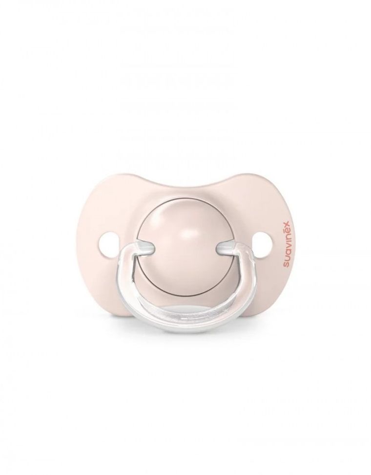 Suavinex, Dreams, SX Pro, smoczek fizjologiczny, silikonowy, różowy, 0-6 m, 2 szt.