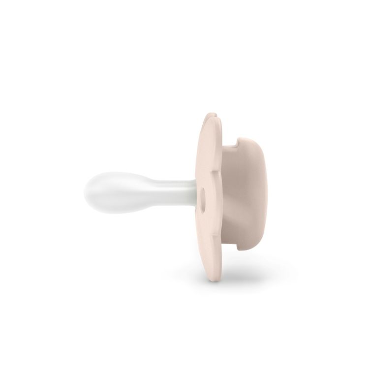 Suavinex, Motylek, SX Pro, smoczek fizjologiczny, silikonowy, różowy, 0-6m