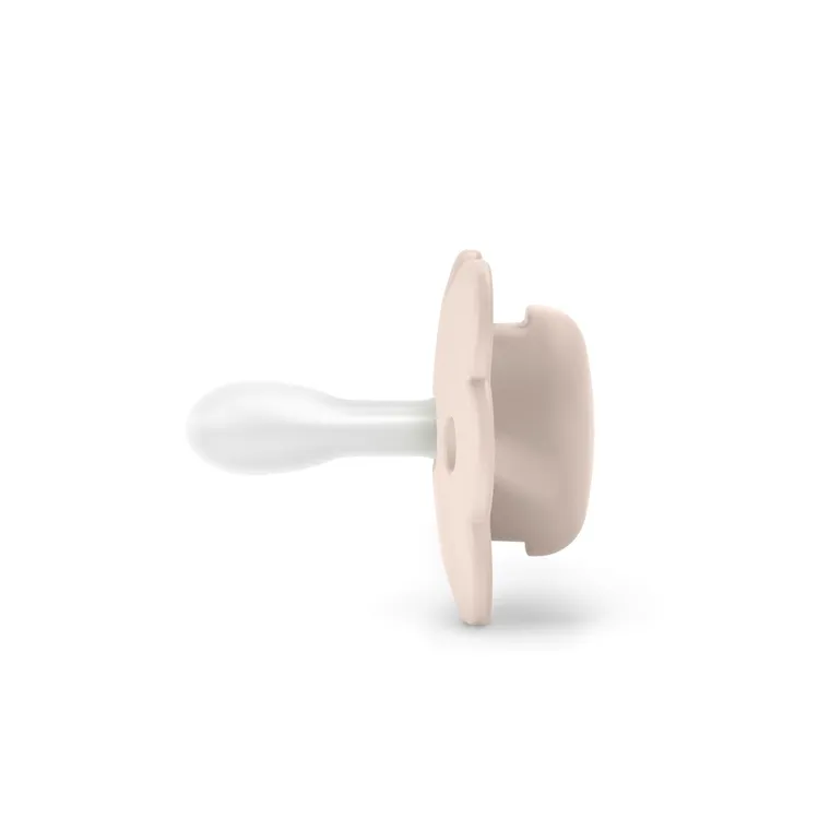 Suavinex, Motylek, SX Pro, smoczek fizjologiczny, silikonowy, różowy, 0-6m