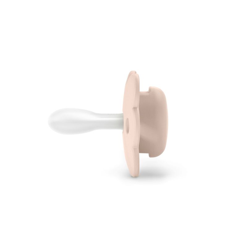 Suavinex, Motylek, SX Pro, Smoczek fizjologiczny, silikonowy, różowy, 6-18m