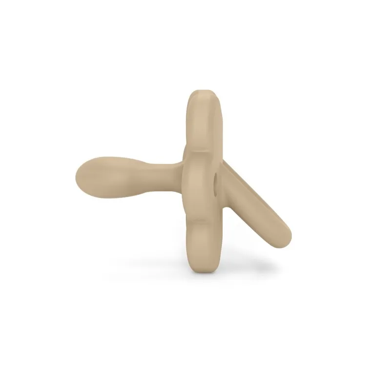 Suavinex, SX Pro, Motylek, smoczek fizjologiczny, silikonowy, beżowy, 6-18 m