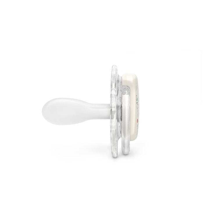 Suavinex, SX Pro, Poetry, smoczek fizjologiczny, silikonowy, beżowy, 18 m+