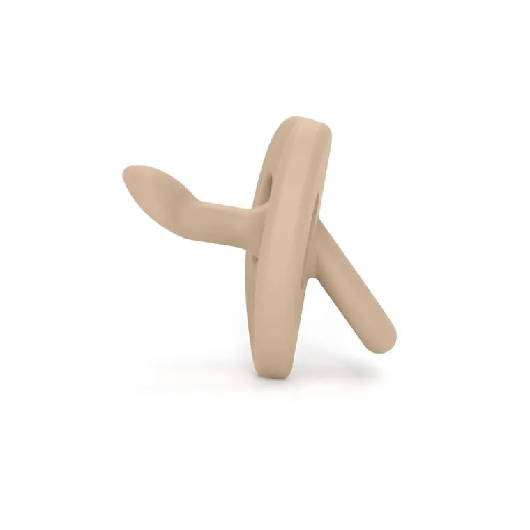 Suavinex, SX Pro, smoczek anatomiczny, silikonowy, beżowy, 0-6m