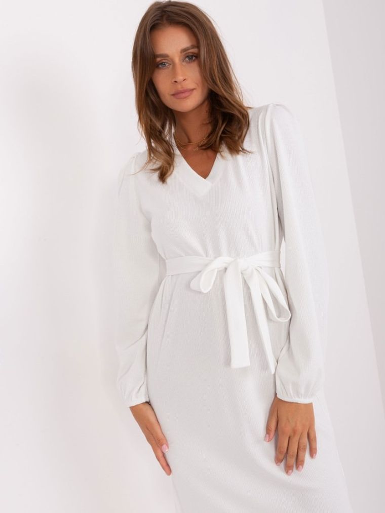 Sukienka damska, biała, Lakerta