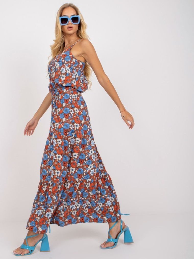 Sukienka damska, brązowa, Sublevel