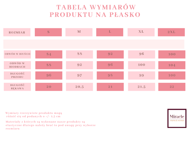 Sukienka damska, ciążowa, granatowa, Miracle
