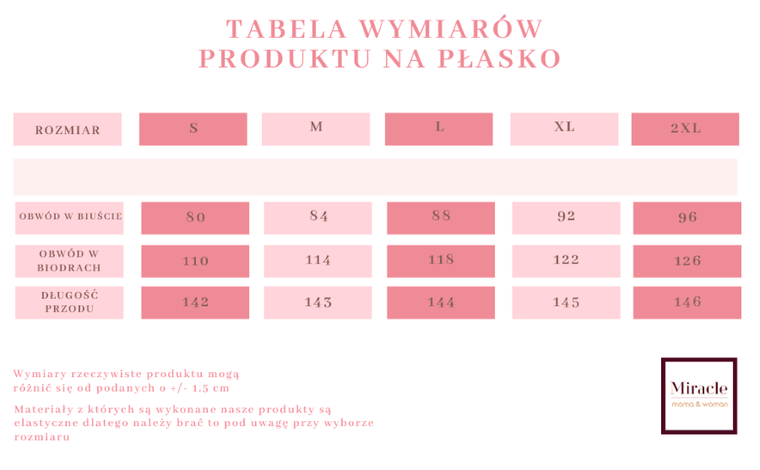 Sukienka damska, ciążowa, granatowa, Miracle