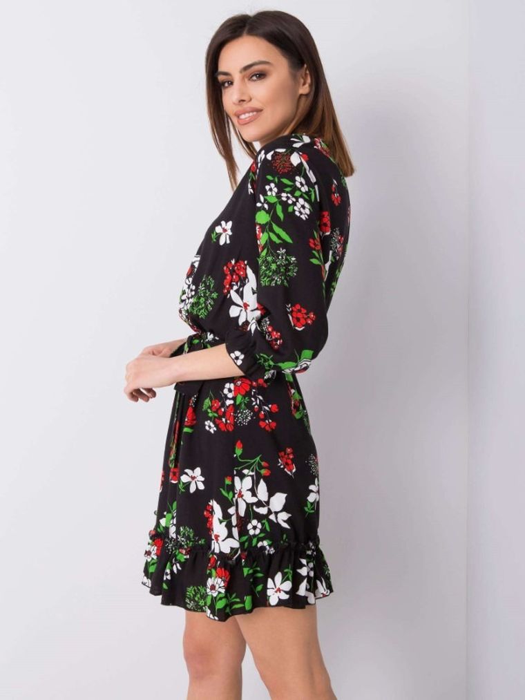 Sukienka damska, czarna, Lakerta