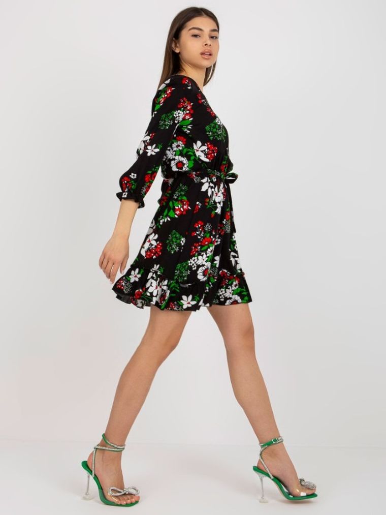 Sukienka damska, czarna, Lakerta