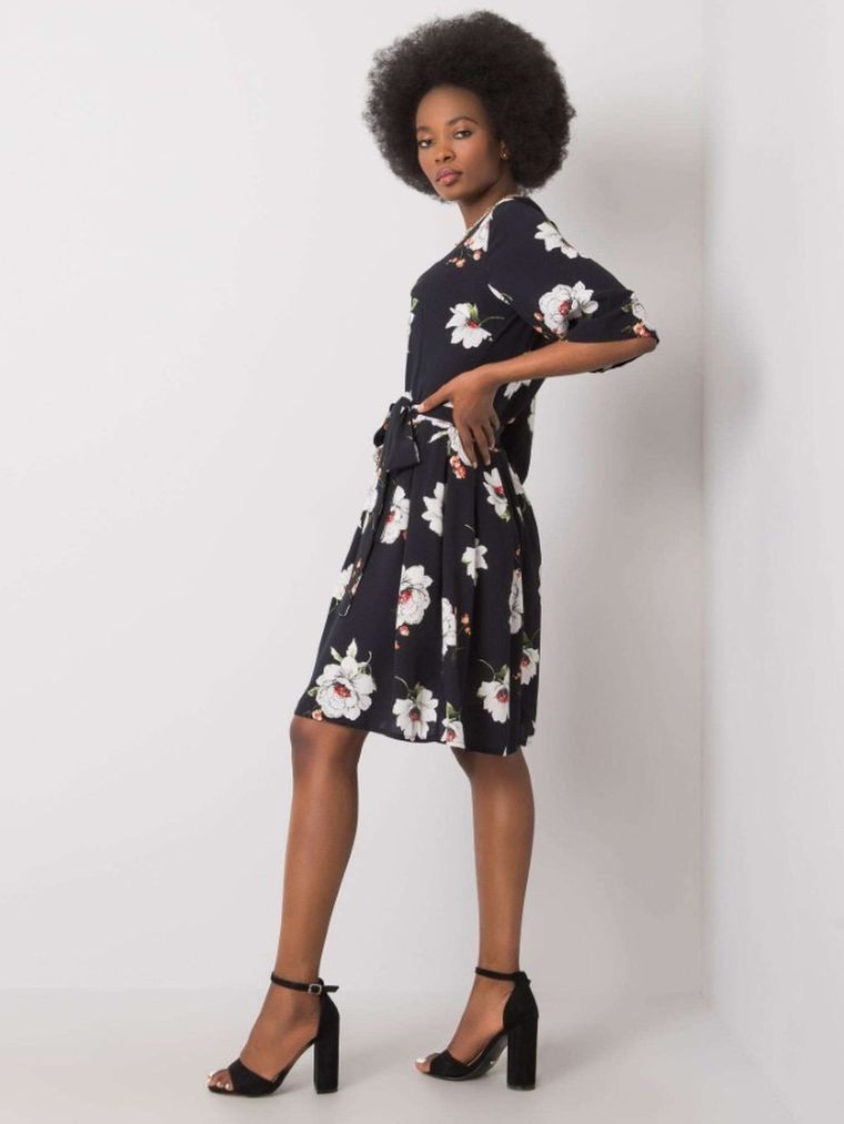 Sukienka damska, czarna, Lakerta