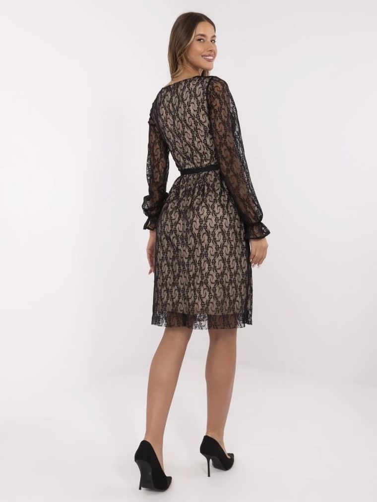 Sukienka damska, czarna, Lakerta