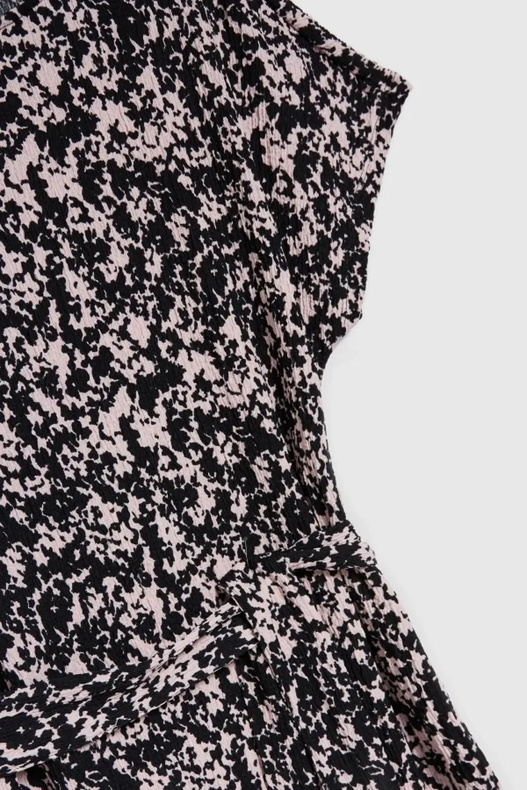 Sukienka damska, czarna, Moodo