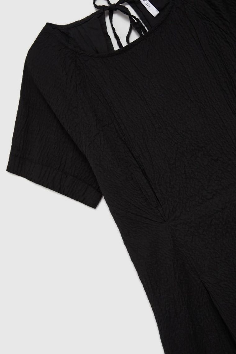 Sukienka damska, czarna, Moodo