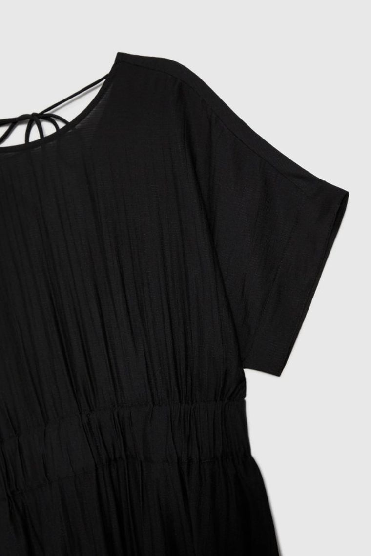 Sukienka damska, czarna, Moodo