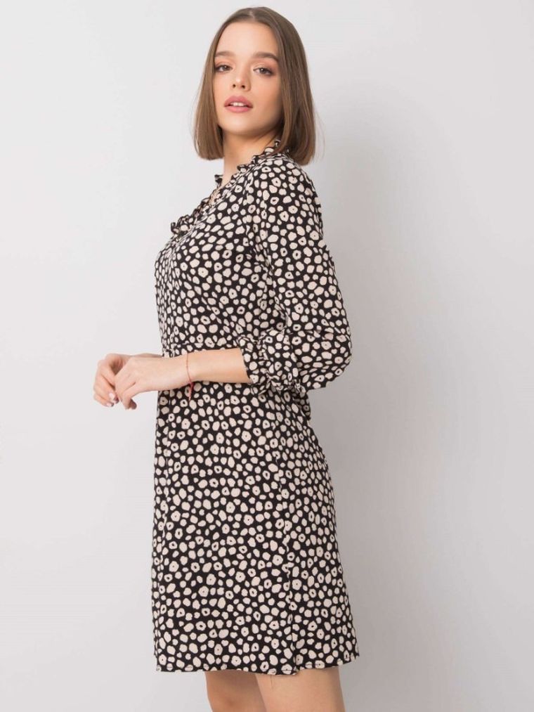 Sukienka damska, czarna, Rue Paris