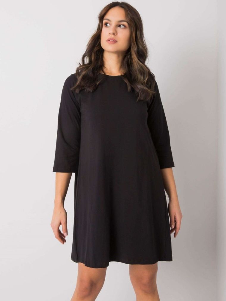 Sukienka damska, czarna, Rue Paris