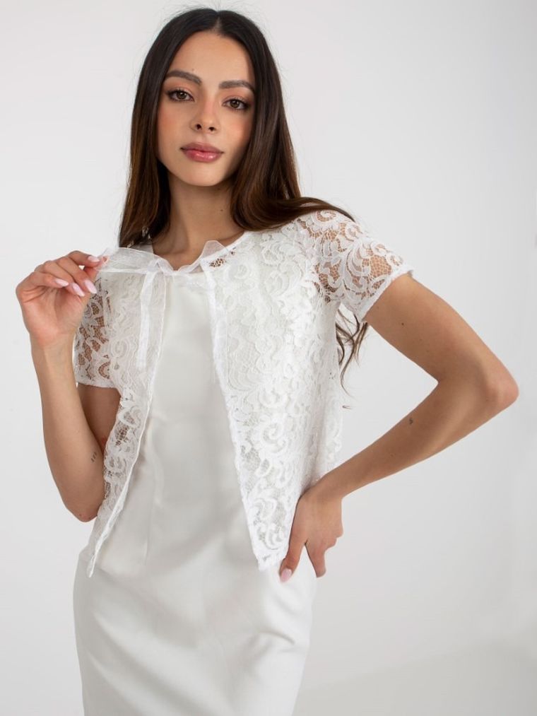 Sukienka damska, ecru, Lakerta