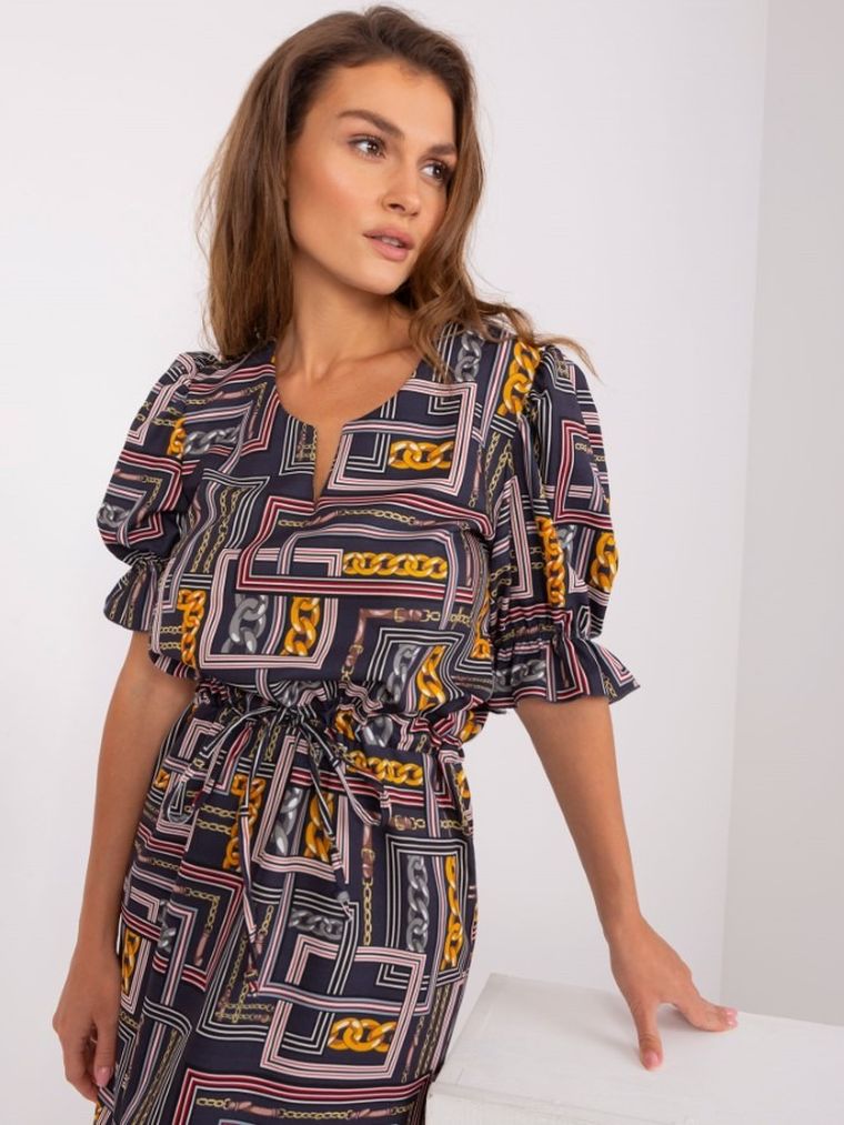 Sukienka damska, grafitowa, Lakerta