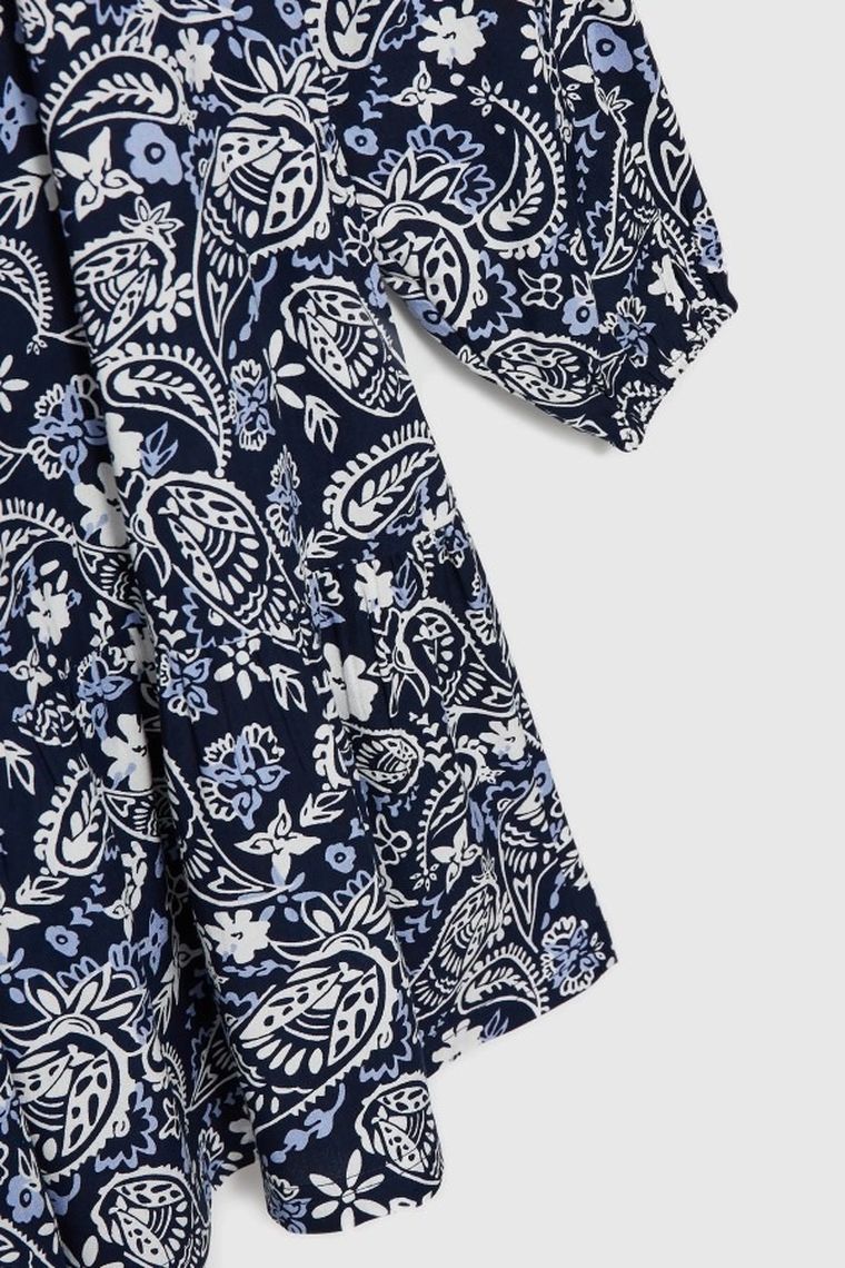 Sukienka damska, granatowa, Moodo