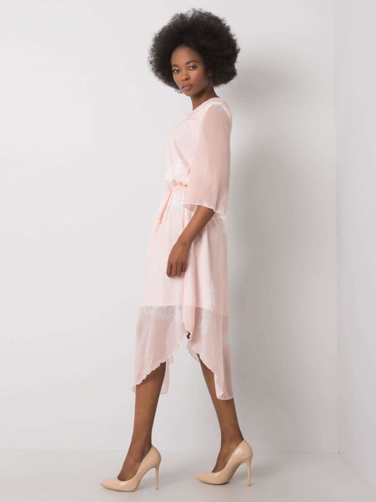 Sukienka damska, pomarańczowa, Lakerta