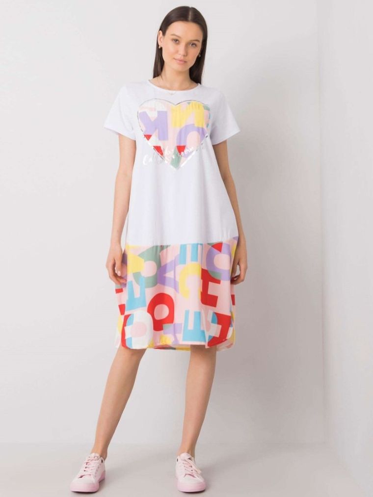 Sukienka damska, różowa, Italy Moda