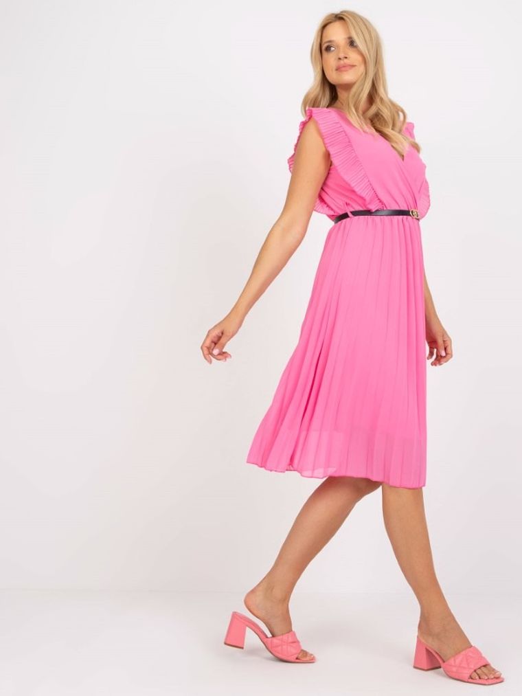 Sukienka damska, różowa, Italy Moda