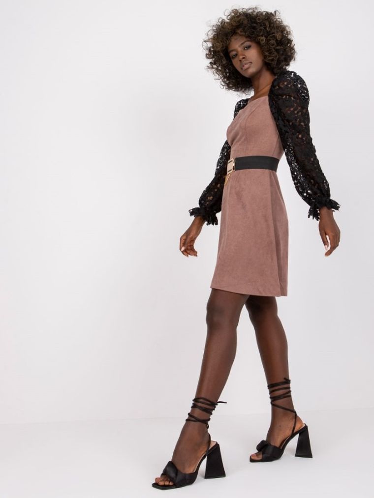 Sukienka damska, różowa, Lakerta