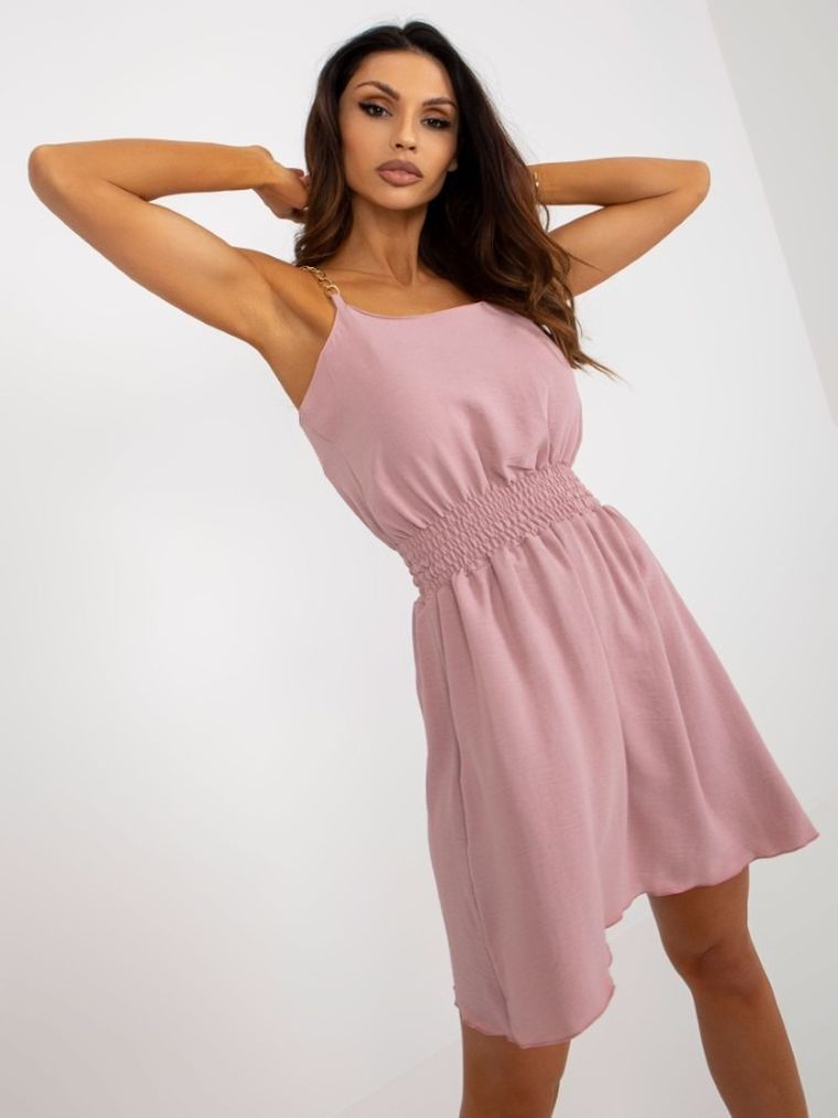 Sukienka damska, różowa, Lakerta