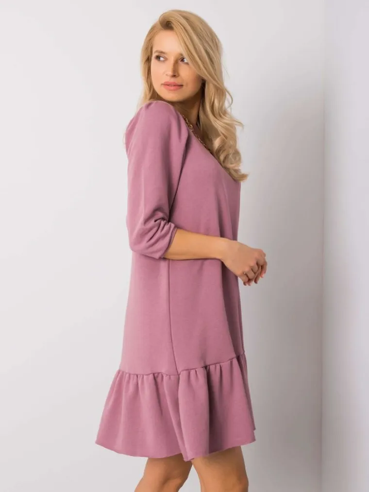 Sukienka damska, różowa, Rue Paris