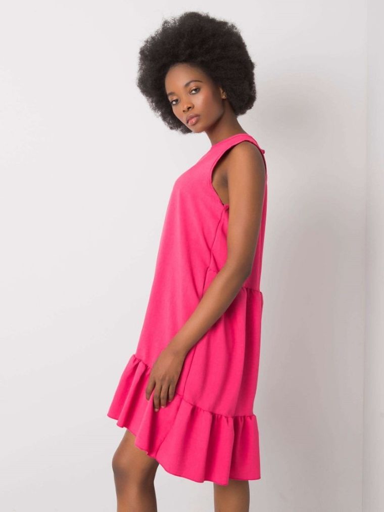 Sukienka damska, różowa, Rue Paris