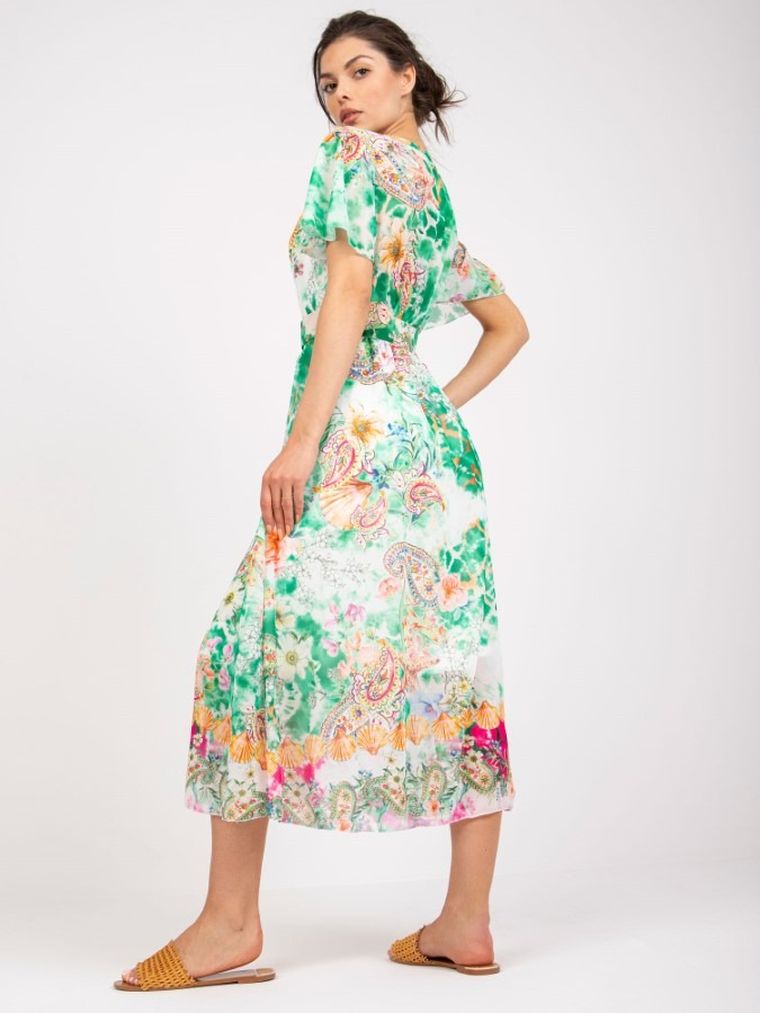 Sukienka damska, zielona, Italy Moda