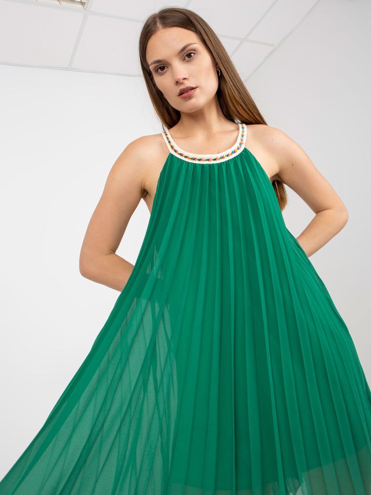 Sukienka damska, zielona, Italy Moda