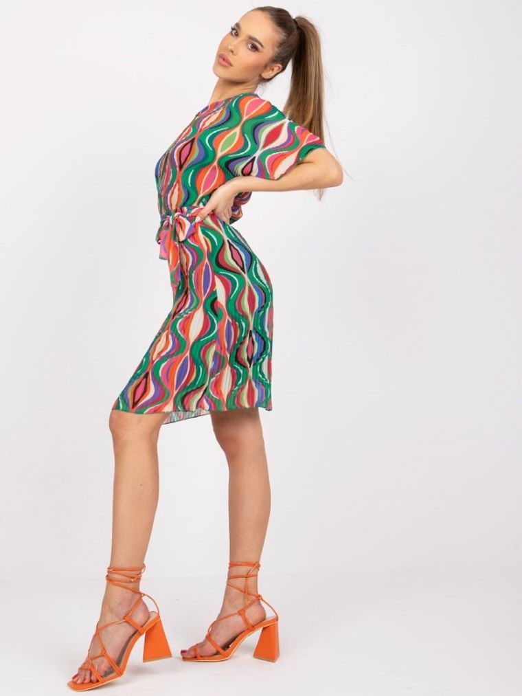 Sukienka damska, zielony, Italy Moda