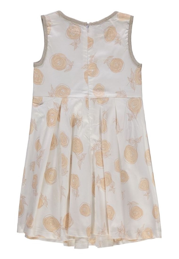 Sukienka dziewczęca bez rękawów, biała, Königsmuhle