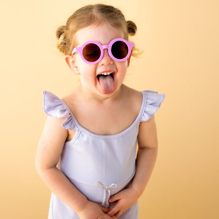 Sukienka dziewczęca bez rękawów, różowa, Eevi