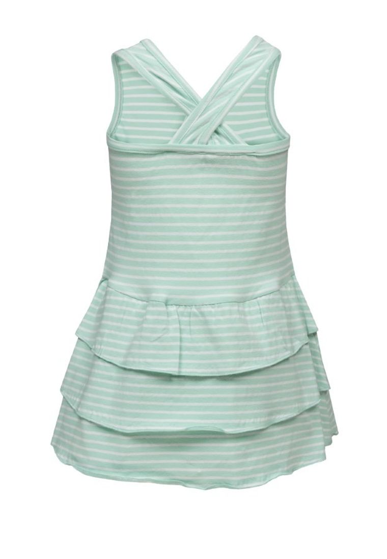 Sukienka dziewczęca bez rękawów, turkusowa, Lief