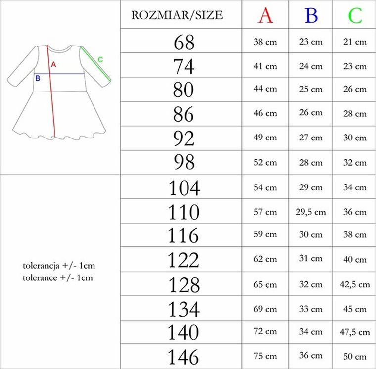 Sukienka dziewczęca z długim rękawem, biało-czarna, Nicol