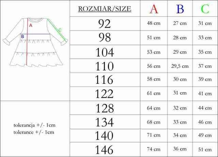 Sukienka dziewczęca z długim rękawem, bordowa, Nicol